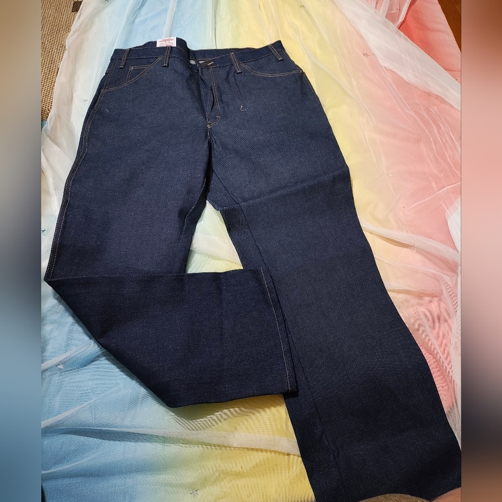 Dickies, Men's Blue Jeans,Size 38x30 regular fit, straight leg,(5008)